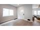 Bright and spacious living room with hardwood flooring, showcasing a modern and inviting atmosphere at 722 E Minnesota St, Indianapolis, IN 46203