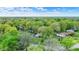 Neighborhood with mature trees, manicured lawns, and homes blending seamlessly into the lush landscape at 7804 Wawasee Dr, Indianapolis, IN 46250