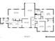 Layout of a 1562 sq ft home features kitchen, living room, bedrooms, bathrooms, Gathering room, dining room, and office at 7804 Wawasee Dr, Indianapolis, IN 46250