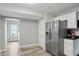 Bright kitchen featuring gray floors, modern appliances and ample storage at 842 Miller Ave, Shelbyville, IN 46176