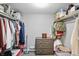 Functional walk-in closet with ample storage and an organization system at 842 Miller Ave, Shelbyville, IN 46176