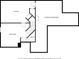 Floor plan showcasing the basement layout, including a TV room, rec room, unfinished storage, and utility area at 10524 Hawks Ridge Ct, Fishers, IN 46037
