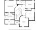 Detailed floor plan showcasing the layout of the second floor at 10524 Hawks Ridge Ct, Fishers, IN 46037