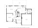 Detailed floor plan showcasing the layout of the first floor at 10524 Hawks Ridge Ct, Fishers, IN 46037