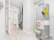 Water heater and HVAC system are located in the home's utility room at 108 W Cross St, Anderson, IN 46012