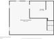 Floor plan of basement level with finished basement and storage at 1095 Williamsburg Ln, Zionsville, IN 46077