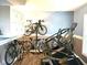 Home gym equipped with modern exercise equipment and plenty of space at 13766 Heatherfield Dr, Fishers, IN 46038
