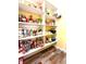 Pantry featuring well-stocked shelves, offering ample storage space at 13766 Heatherfield Dr, Fishers, IN 46038