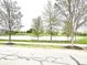 Scenic view of a tranquil pond surrounded by lush greenery and mature trees at 13766 Heatherfield Dr, Fishers, IN 46038