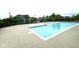 Community pool with a view of neighborhood homes that offers relaxation for residents at 13766 Heatherfield Dr, Fishers, IN 46038