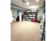 Well-organized storage room with shelving units and storage containers at 13766 Heatherfield Dr, Fishers, IN 46038