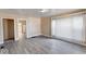Open-concept living space featuring durable new flooring and neutral paint at 1425 S Belmont Ave, Indianapolis, IN 46221