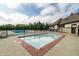 Community splash pool near the pool house is perfect for relaxation and cooling off at 14878 Anees Ln, Fishers, IN 46040