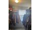 Walk-in closet with lots of storage for clothes at 15406 Destination Dr, Noblesville, IN 46060