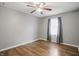 Bedroom with hardwood floors, and a window with natural light at 4044 Roamin Dr, Greenwood, IN 46142