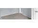 Bedroom with carpet floors, light gray paint, and a closet at 524 S State St, Greenfield, IN 46140