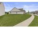 A well maintained yard surrounds this charming single story home in this suburban neighborhood at 5423 Maywood Dr, Whitestown, IN 46075