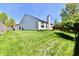 Well-maintained backyard with a lush lawn, perfect for outdoor activities at 5809 Scotland St, Indianapolis, IN 46234