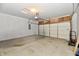 Clean and spacious two car garage providing ample room for parking and storage at 5809 Scotland St, Indianapolis, IN 46234