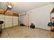 Spacious two car garage with ample room for vehicles and storage at 5809 Scotland St, Indianapolis, IN 46234