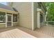 View of the property's deck, accessible from a screened-in porch at 65 Palomino Ct, Zionsville, IN 46077