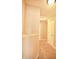 Upstairs hallway with neutral paint at 6634 Frankenberger Dr, Indianapolis, IN 46237