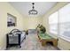 Versatile dining room featuring plenty of room, natural light, and neutral walls, an inviting space at 6842 Viola Ct, Indianapolis, IN 46237