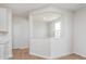 Office area features built in desk space and is open to another living space at 6871 Seabiscuit Rd, Whitestown, IN 46075