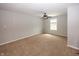 Empty bedroom ready to be personalized with a large window offering plenty of natural light at 755 Canberra Blvd, Westfield, IN 46074