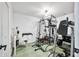 Dedicated home exercise room featuring multiple exercise stations and equipment at 8277 N Lasalle Rd, Morgantown, IN 46160