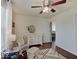 This Bedroom features luxury flooring and plenty of space for furniture at 845 Blackberry Dr, Greenwood, IN 46143