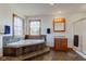 Relaxing bathroom featuring a large soaking tub, a vanity, and a separate shower at 9377 N 500 W, McCordsville, IN 46055