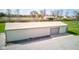 Aerial view of a large outbuilding with drive-in garage door at 9377 N 500 W, McCordsville, IN 46055
