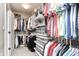 Spacious walk-in closet with shelving and racks for ample storage space at 11233 Rockingham Cir, Fishers, IN 46037