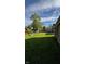 The backyard features a shed and various greenery, making it a relaxing outdoor space at 1205 N Gibson Ave, Indianapolis, IN 46219