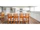 Spacious kitchen featuring a large island, stainless steel appliances, and an open layout at 231 N East St, Pendleton, IN 46064