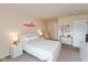 Well-lit bedroom showcasing a comfortable bed and modern furnishings and neutral decor at 2523 Gammon Dr, Indianapolis, IN 46234