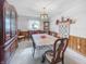 Elegant dining room featuring carpet, wood furniture, and ample space for entertaining at 3710 E 750 S, Lebanon, IN 46052
