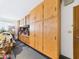 Garage featuring ample storage cabinets at 3824 Oakwood Blvd, Anderson, IN 46011