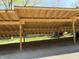Open carport structure providing sheltered parking space at 4212 Foxglove Trce, Indianapolis, IN 46237