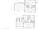 Combined view of both floor plans showcasing room layouts, dimensions, and the locations of key areas at 5 Statesman Ct, Brownsburg, IN 46112