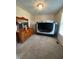Bedroom featuring a dresser and a unique pop up tent to create a private, comfortable space for sleeping at 5601 Harness Dr, Greenwood, IN 46143