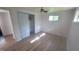 Bedroom with hardwood floors, closet and natural light from window at 5831 Aho Dr, Avon, IN 46123