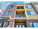 Modern building showcasing multiple balconies for tenants to access at 622 E 10Th St # 312, Indianapolis, IN 46202