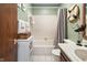 Charming bathroom with a tub and shower combination at 742 Marana Dr, Carmel, IN 46032