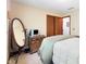 Comfortable bedroom with vintage furnishings and ample closet space at 742 Marana Dr, Carmel, IN 46032