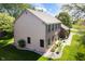Beautiful two-story home with brick facade, complemented by lush landscaping and a well-maintained lawn at 742 Marana Dr, Carmel, IN 46032
