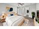 Comfortable main bedroom featuring soft carpet and an ensuite bathroom at 8146 Whitaker Valley Blvd, Indianapolis, IN 46237