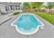 Inviting backyard pool provides a refreshing escape and a focal point for relaxation and entertainment at 8375 Eagles Nest Dr, Avon, IN 46123