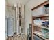 This utility room features modern mechanicals and built-in storage shelves at 8593 Hudson Way, Brownsburg, IN 46112